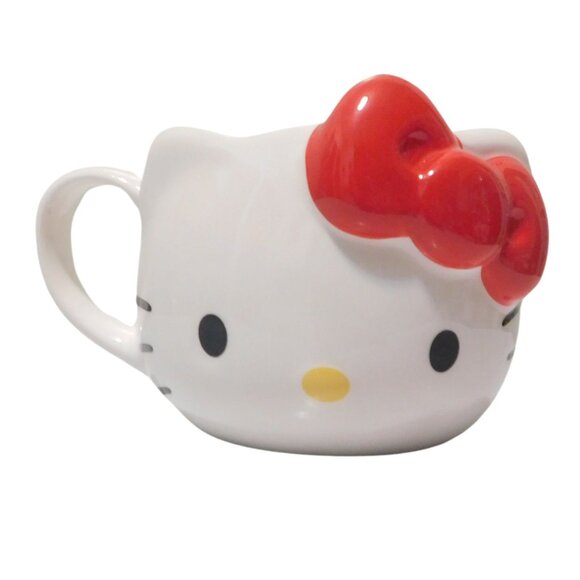 Hello Kitty Other - New Hello Kitty Oversized Red & White Mug
